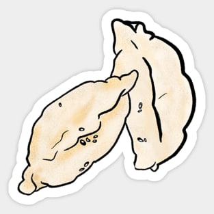 Gyoza plate Sticker